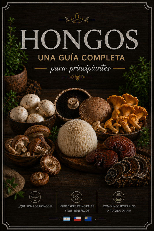 Hongos - Guia completa para principiantes FUNGIYA + 3 Bonos 🎁