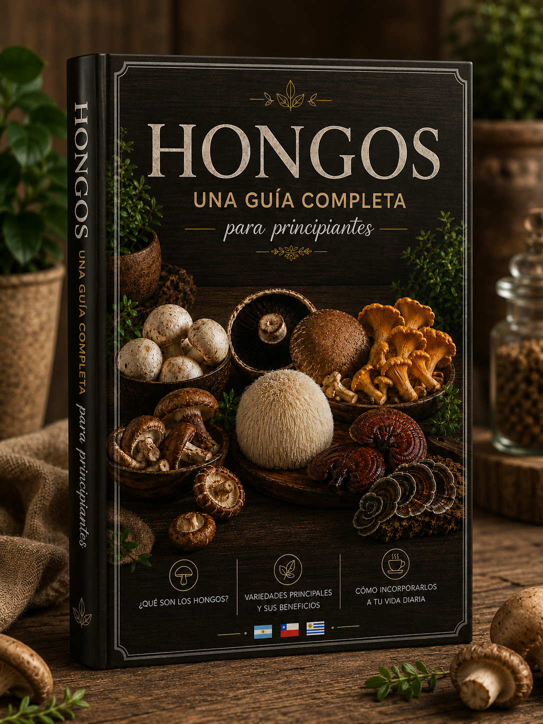 Portada del ebook Hongos: una guía completa para principiantes